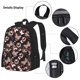 thumbnail image 3 of Fotbe Butterflies1 Set Escolar 3 en 1 para Niños - Mochila Duradera con Lonchera Aislante y Estuche para Lápices - Mochila Escolar para Niños y Niñas, 3 of 7