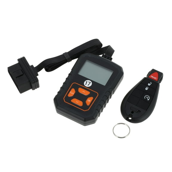 GQ453T Keyless Entry Remote Key Fob Kit DIY Tool Replacement Car Key Kit 4 Button for Ram 1500 2500 3500 2013-2017