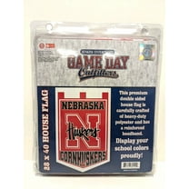 Nebraska Game Day 28"X40" House Flag Double-sided