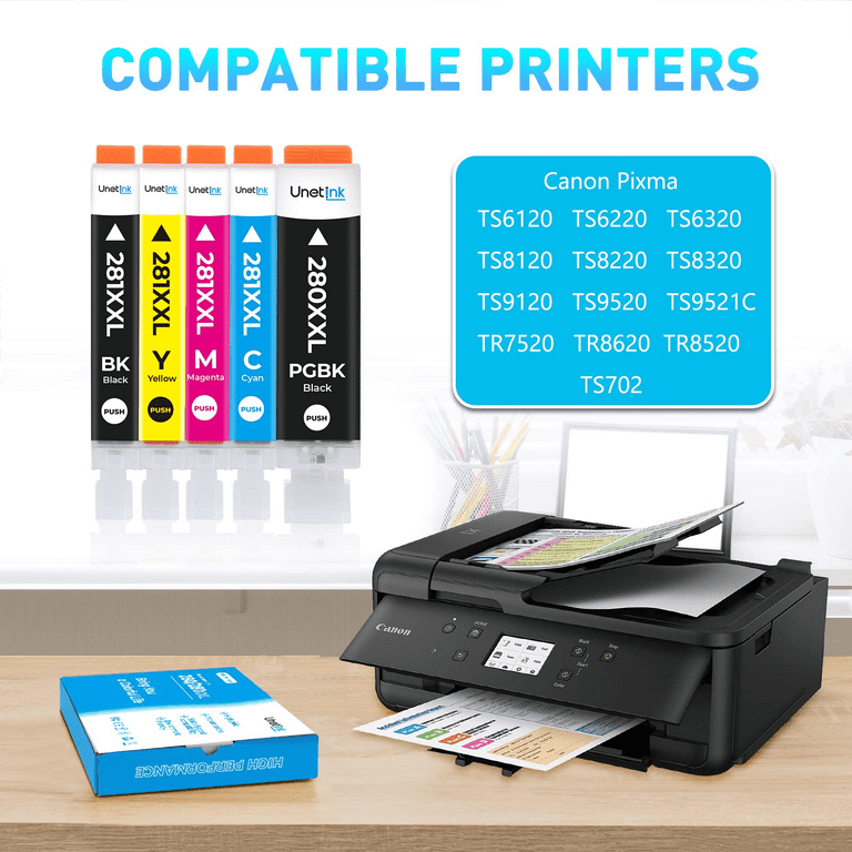 Amazon.co.jp: CHINGER 互換インクカートリッジ Canon 280 281