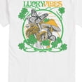 thumbnail image 3 of Instant Message - Lucky Vibes - Men's Short Sleeve Graphic T-Shirt, 3 of 6