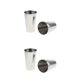 thumbnail image 4 of Inteprter Martini BAR COCKTAIL SHAKER Stainless Steel Set S Mixing Boston Tipo 1 2piezas, 4 of 6
