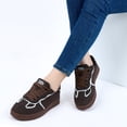 thumbnail image 6 of Ecetana Women's Lace Detail Fashion Sneakers Comfortable Casual Dress Sneakers Walking Trendy Footwear, 6 of 7
