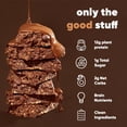 thumbnail image 4 of Brain and Body Plant Protein Bars - Peanut Butter Chip - 12 Count, Low Carb, High Fiber, Gluten Free, Vegan Snacks - Low Sugar Keto Energy Bars, 4 of 5