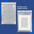 thumbnail image 6 of 12x11.5" Clear Self-Sealing Bubble Out Bag Pouches -250 Pack- Bubble Cushion Wrap Bags for Packing, Storage, Moving, and Shipping fragile items, 6 of 10