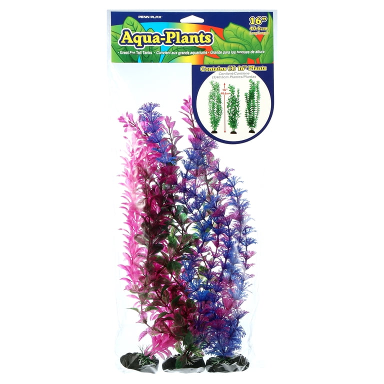 Penn-Plax Aqua-Plants 3-Piece Bundle, 16 Inch Height photo 2