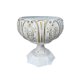 thumbnail image 2 of Jarrón de hierro blanco para flores - Jarrón decorativo de 7 pulgadas para decoración en casa, bodas y oficina, 2 of 8