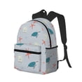 thumbnail image 2 of Picia Turtles And Shells Large Capacity Backpack Classic Style Backpack Casual Backpack Water-Resistant School Work Travel Outdoor Backpack, 2 of 8