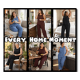 thumbnail image 6 of PINKSIR Plus Size Lounge Sets for Women Sleeveless Tank Top Wide Leg Pants Soft Comfy Pajama Set Loose 2 Piece Outfit with Pockets Black 1X-4X, 6 of 8