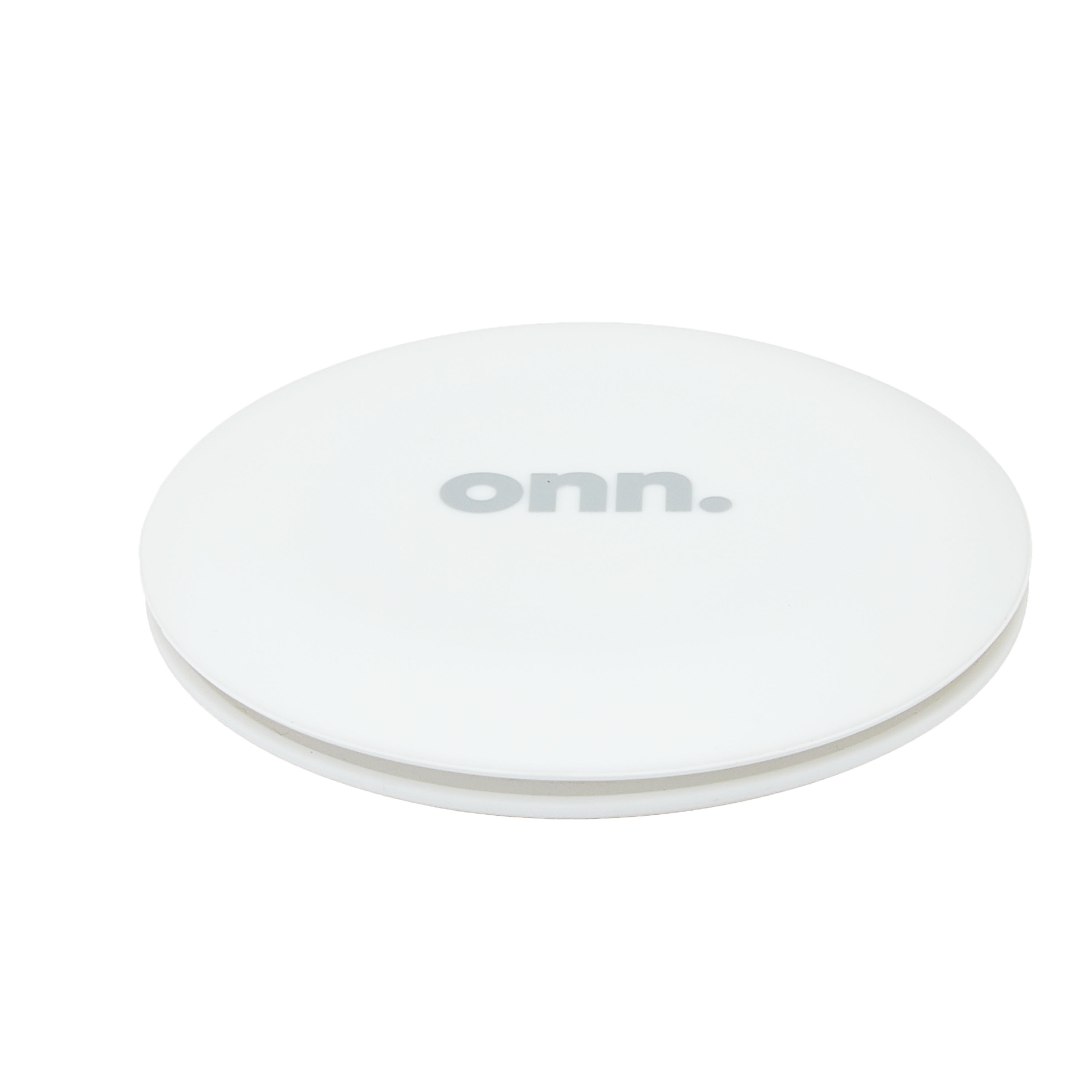 onn. Silicone MagSafe Charger Holder, White, Compatible with iPhone 12, iPhone 13 Models