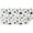 White Cow Lollipop, variant on White Cow Spot Pattern Rectangle Tablecloth 60"x84",Waterproof Polyester Rectangle Table Cloth, Wipeable Spillproof Polyester Tablecloth for Dining, Camping, Indoor and Outdoor