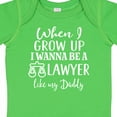 thumbnail image 4 of Inktastic Future Lawyer Like Daddy Boys or Girls Baby Bodysuit, 4 of 5
