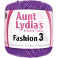 thumbnail image 3 of (2 pack) Aunt Lydia's Fashion Crochet Thread Size 3-Purple, 3 of 3