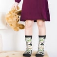 thumbnail image 5 of Rocae Cute Dinosaurs for Girls Boys Crew Socks,Children's Socks, Kids Socks, Toddler Socks: Daily Wear with Kids School Uniform, 5 of 5