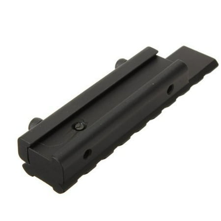Picatinny Rail Extension (Base 11mm / 20mm Dovetail to Weaver Picatinny Extension Adapter Riser Rail Mount NuoYa001, By TACBRO from)
