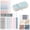 Light Blue_c, variant on Clearance! Pencil Case Set for Students - All-in-One Pencil Pouch with Supplies, Great Gift for Back to School,Black