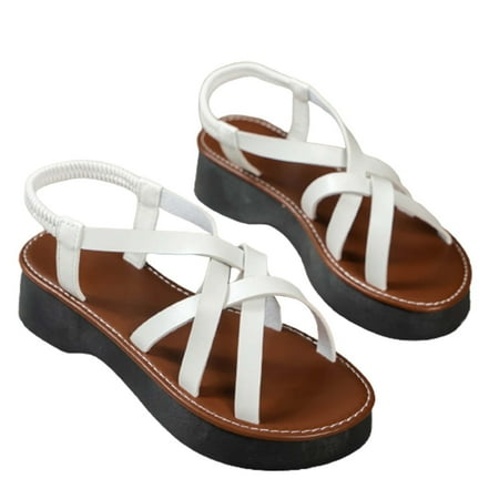 

NOKIO Ladies Travel Shoes Women s Beach Sandals Hollow Casual Slippers Flat Shoes Retro Sandals Ladies Breathable Shoes