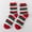 A1 Watermelon Red, variant on PoureLoom Crew Sock Sleep Socks for Women Sleeping Slipper Socks Fluffy Socks with Grips Thick Winter Socks Soft Warm Fabric Womens Socks Non Slip Green One Size