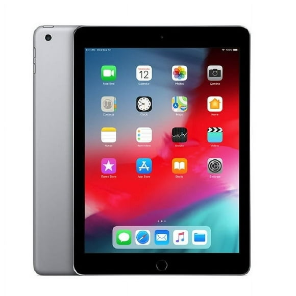 iPad Apple Remis à Neuf 6e Gén. - Wi‐Fi Seulement - 32 Go - Gris Cosmique iPad (2018) 9,7 Po - Excellent État