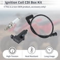 thumbnail image 3 of CDI Box Ignition Coil Kit for Hisun UTV 250 2015-2018 for Massimo Gunner 250 2016-2025 for Coleman UT400 2020-2025 with Voltage Rectifier Regulator Starter Sole 28198992/28159579, 3 of 7