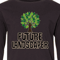 thumbnail image 4 of Inktastic Future Landscaper Horticulture Specialist Long Sleeve Youth T-Shirt, 4 of 5