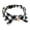 Cat Collar with Bow Tie#6, variant on Cat Collar with Bow Tie, Plaid Tuxedo Collar for Cats, British Gentleman Design with Bell, Adjustable Breakaway Buckle, Soft Polyester Semi-Gloss Fabric for Daily Wear