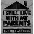 thumbnail image 2 of Live With Parents Slacker Funny Hoodie Sweatshirt Women Men Brisco Brands M, 2 of 5