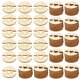 thumbnail image 2 of 100 botones de madera para sombreros, fáciles de usar, para tejer gorros de amigos. Corazón medio, 2 of 9
