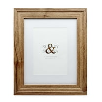 OneDesign Home 8X10 Dark Wood Picture Frame