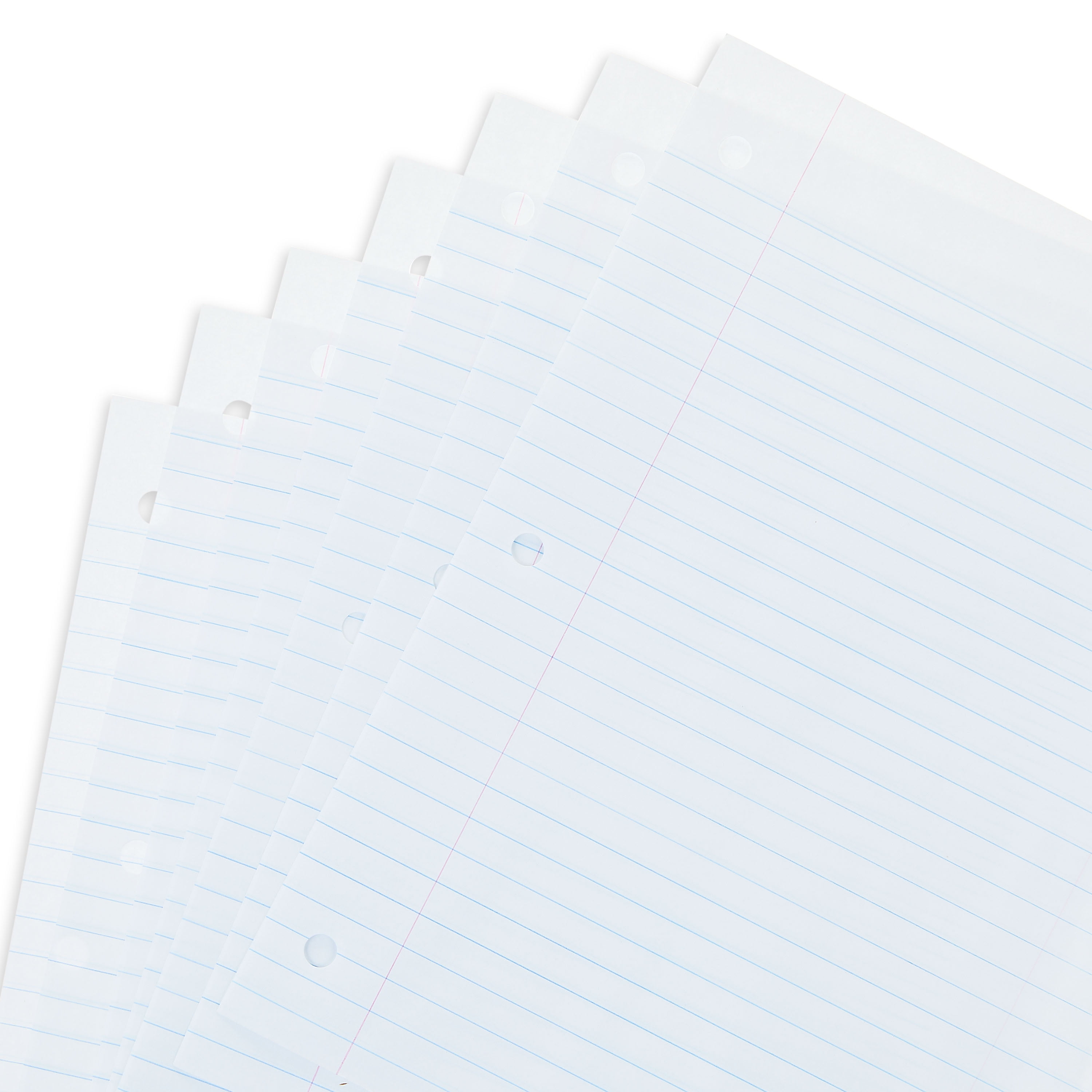 (3 pack) Pen+Gear Wide Ruled 8" x 10.5" Filler Paper, 500 Sheets