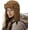 Pl2407-camel, variant on Trapper Hat Warm Fleece Winter Hat with Adjustable Chin Strap, Windproof Waterproof Ski Ushanka Hats for Cold Weather