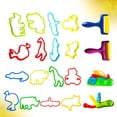 thumbnail image 1 of IFANLANDOR DIY Colored Clay Set with Flower Fish Tree and Animal Shapes for Kids Modeling Clay Tools 5Set, 1 of 8