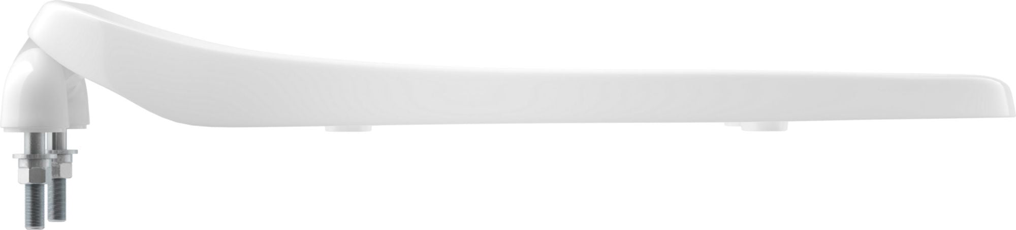 Proflo PFTSCOFH2000WH Elongated Open-Front Toilet Seat - White