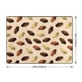 thumbnail image 2 of Area Rugs For Living Room Decor - Brown Beige Chocolate Print Soft Anti Slip Throw Washable Rugs 5x7 For Bedroom, Indoor Carpet For Bedroom Living Room 80x58In, 2 of 7