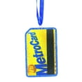 thumbnail image 2 of NYC Subway Metro Card Christmas Ornament, 2 of 2