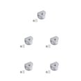 thumbnail image 3 of Inteprter Dispositivo de elevación de asiento de 10 piezas - Práctico soporte de pared antideslizante Práctico y hermoso asiento delantero Type2 NO2, 3 of 6