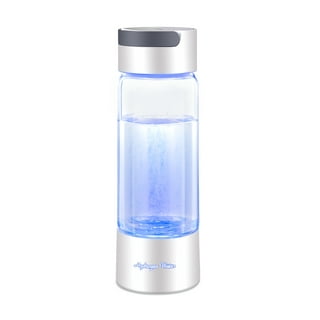 LEXI HOME 14 oz. Blue Stainless Steel Insulated Self-Cleaning Water Bottle  W/UV Water Purifier LB5156 - The Home Depot