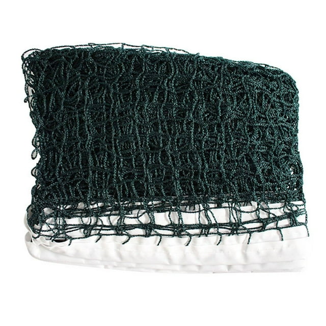 QJUHUNG Ensemble de Badminton Installation Rapide Filet de Volleyball Design Simple Filet de Badminton Vert Armée