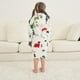 thumbnail image 4 of Kids Bathrobe Boys Girls Hoodie Robe Cartoon Animal Dinosaur Sleepwear Toddler Soft Pajamas, 4 of 4