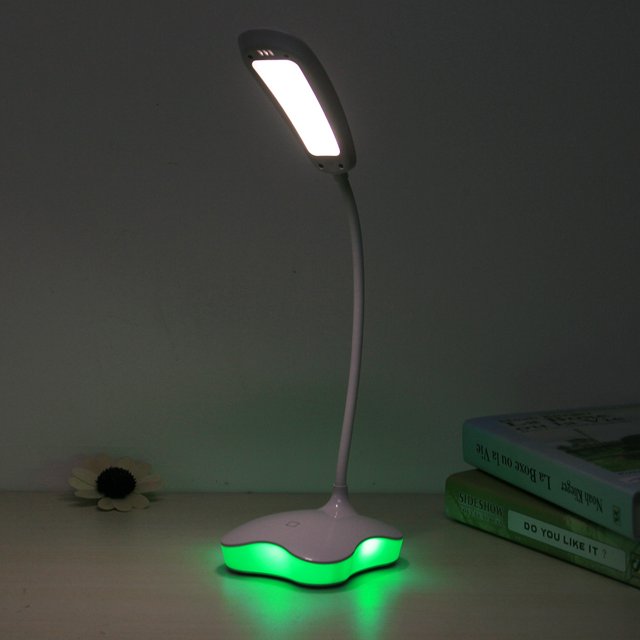 Rechargeable LED Touch Sensor Desk Table Reading Lamp Light 3 Level Brightness