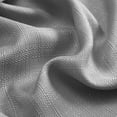 thumbnail image 2 of Mainstays Southport Textured Light Filtering Curtain Panel Pair, Set of 2, Grey, 40"W x 95"L, 2 of 11