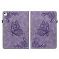 thumbnail image 5 of Dteck Butterfly Pattern Case for iPad Air 11 inch 2024,Magnetic Leather Card Slots Wallet Case Shockproof Kickstand Cover for iPad Air 11-in. (M2) ,Purple, 5 of 5