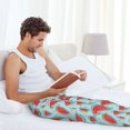 thumbnail image 5 of Honiee Watermelon for men - a sleek fusion of Straight Pajama Pants, versatile Lounge Pants, and cozy Sleepwear, all rolled into one-X-Large, 5 of 6