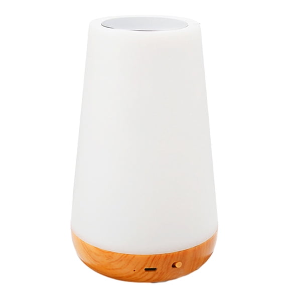 Touch Small Night Light with Remote Control, Bedside Lamp with 13-Color Light Mode, USB Rechargeable Portable Lamp