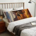 thumbnail image 4 of Fotbe Western Desert Cowboy Cloud Funda para Almohada Corporal con Diseño, Funda de Microfibra Ultrasuave de 20x54 Pulgadas, Ropa de Cama Elegante, 4 of 7