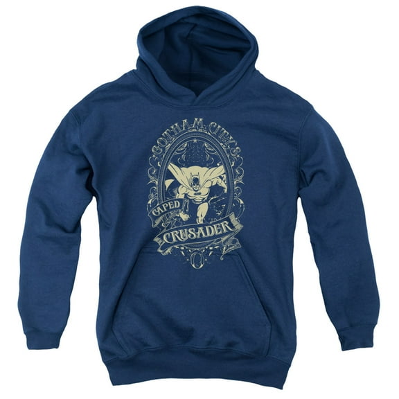 Dc - Gotham Crusader - Youth Hooded Sweatshirt - Medium