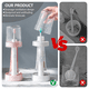 thumbnail image 4 of Portacepillos de dientes con vaso para cepillos de dientes, apto para todos los cepillos de dientes, organizador de almacenamiento dental (rosa), 4 of 7