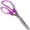 9.5" Purple, variant on JubileeYarn Professional Grade Pinking Shears - 9" Serrated Stainless Steel - White & Orange - 30 Unit Bulk Pack