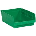 thumbnail image 2 of (2 pack) Box Partners Plastic Shelf Bin Boxes 11 5/8" x 8 3/8" x 4" Green 20/Case BINPS104G, 2 of 2