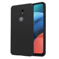 thumbnail image 1 of Funda de Silicon Suave Para Motorola Moto E7 Plus Molan Cano Negro Mas Mica 9d 2pz, 1 of 6
